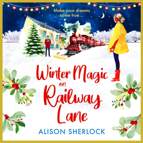 Cover von Alison Sherlock - Winter Magic on Railway Lane - The Railway Lane Series, Book 4