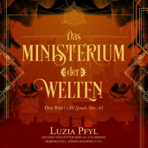 Cover von Luzia Pfyl - Das Ministerium der Welten - Band 1 - Der Riss