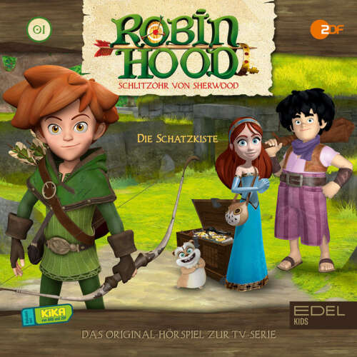 Cover von Robin Hood - Schlitzohr von Sherwood - Folge 1: Die Schatzkiste (Das Original-Hörspiel zur TV-Serie)