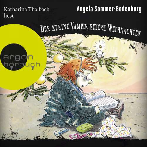 Cover von Angela Sommer-Bodenburg - Der kleine Vampir - Band 15 - Der kleine Vampir feiert Weihnachten
