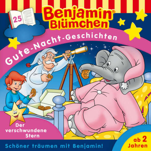 Cover von Benjamin Blümchen - Gute-Nacht-Geschichten - Folge 25: Der verschwundene Stern