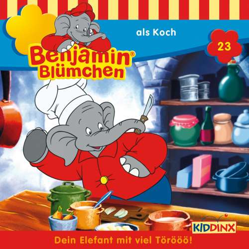 Cover von Benjamin Blümchen -  Folge 23 - Benjamin als Koch