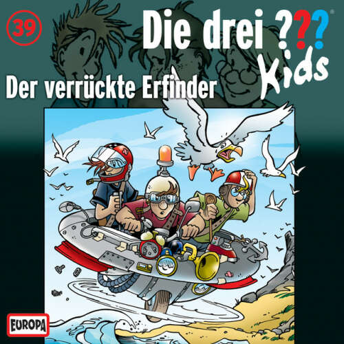 Cover von Die drei ??? Kids - 039/Der verrückte Erfinder