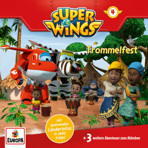 Cover von Super Wings - 004/Trommelfest