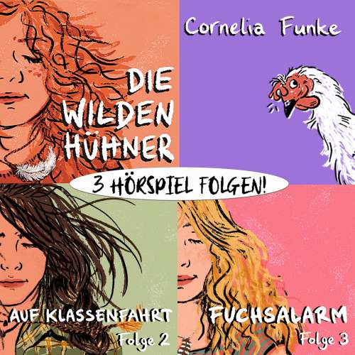 Cover von Die Wilden Hühner - 3 Hörspiel Folgen!