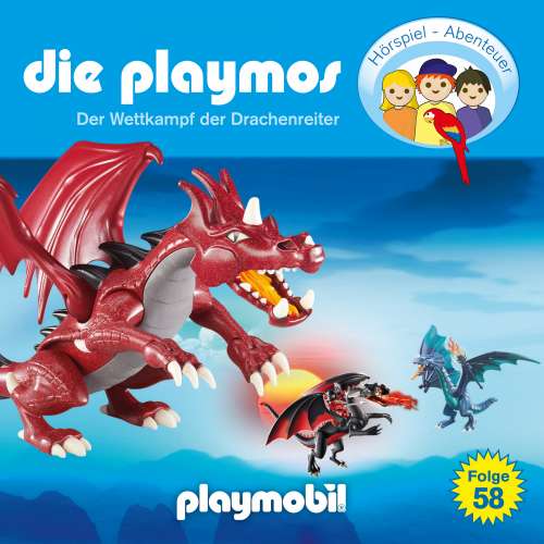 Cover von Die Playmos - Das Original Playmobil Hörspiel - Folge 58 - Wettkampf der Drachenreiter
