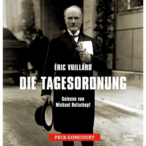 Cover von Éric Vuillard - Die Tagesordnung