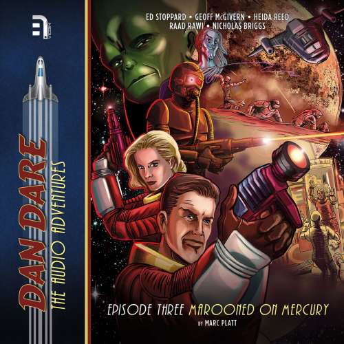 Cover von Marc Platt - Dan Dare - The Audio Adventures - Episode 3 - Marooned on Mercury