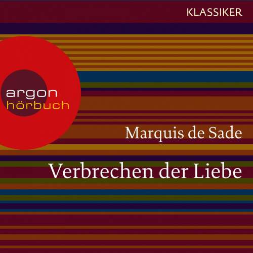 Cover von Marquis de Sade - Verbrechen der Liebe