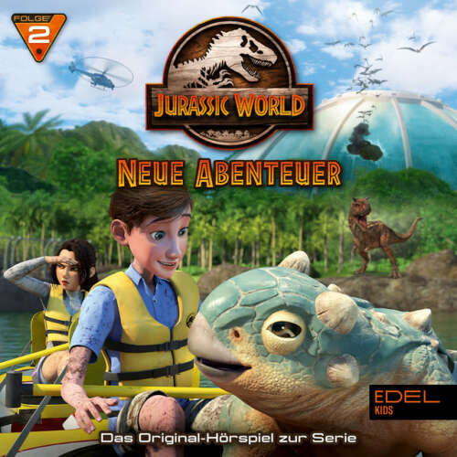 Cover von Jurassic World - Neue Abenteuer - Folge 2: Viehtrieb / Abgründe (Das Original-Hörspiel zur TV-Serie)