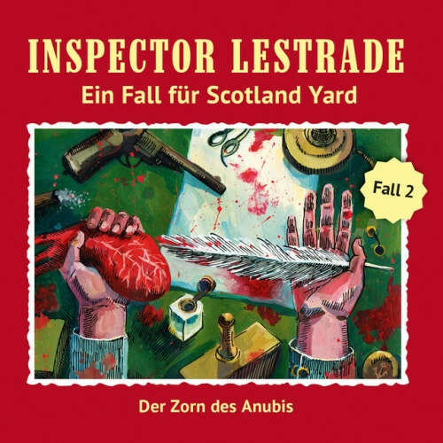 Cover von Inspector Lestrade - Ein Fall für Scotland Yard, Fall 2: Der Zorn des Anubis