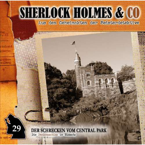 Cover von Patrick Holtheuer - Sherlock Holmes & Co - Folge 29 - Der Schrecken vom Central Park