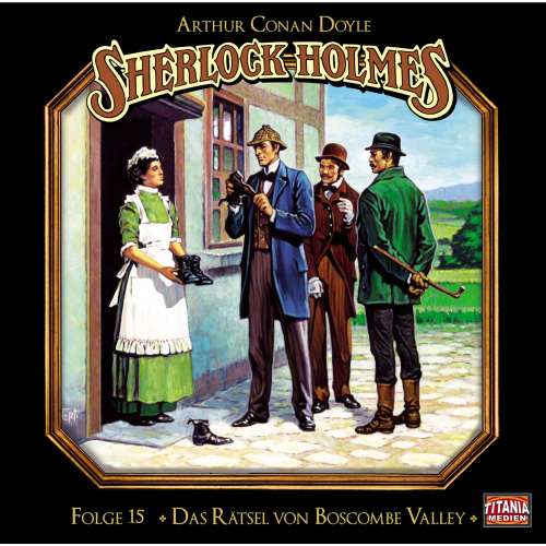 Cover von Sherlock Holmes - Folge 15 - Das Rätsel von Boscombe Valley