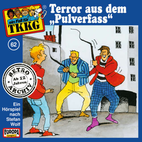 Cover von TKKG Retro-Archiv - 062/Terror aus dem "Pulverfaß"