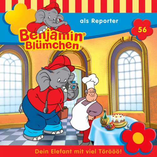 Cover von Benjamin Blümchen -  Folge 56 - Benjamin als Reporter