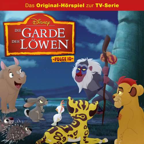 Cover von Die Garde der Löwen Hörspiel - Folge 10 - Ein eigenes Revier / Paviane!