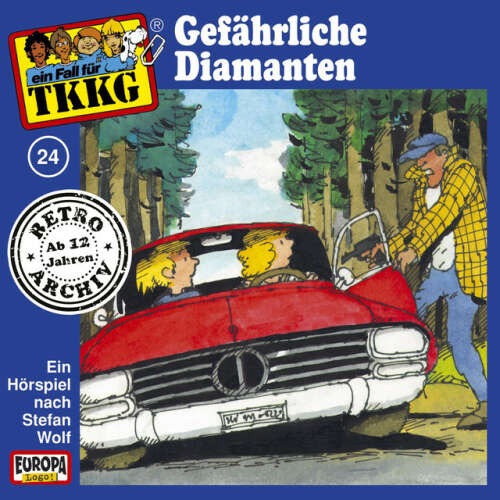 Cover von TKKG Retro-Archiv - 024/Gefährliche Diamanten