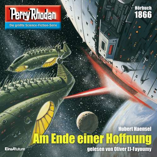 Cover von Hubert Haensel - Perry Rhodan - Erstauflage 1866 - Am Ende einer Hoffnung