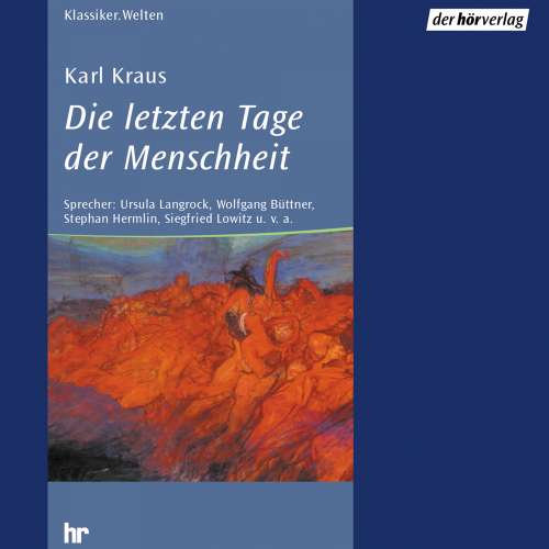 Cover von Karl Kraus - Die letzten Tage der Menschheit