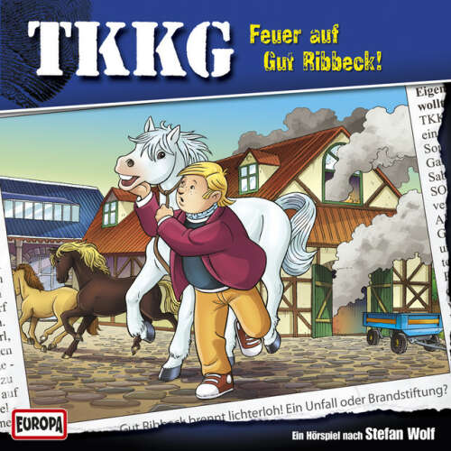Cover von TKKG - 192/Feuer auf Gut Ribbeck!