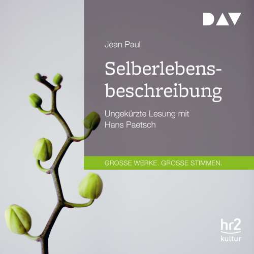 Cover von Jean Paul - Selberlebensbeschreibung