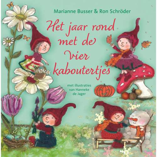Cover von Marianne Busser - Jaar rond met de vier kaboutertjes