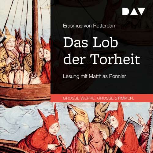 Cover von Erasmus von Rotterdam - Das Lob der Torheit