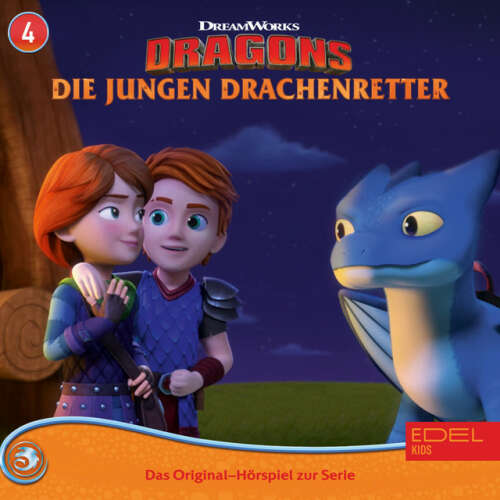 Cover von Dragons - Die jungen Drachenretter - Folge 4: Krank / Das Riesenei (Das Original-Hörspiel zur TV Serie)