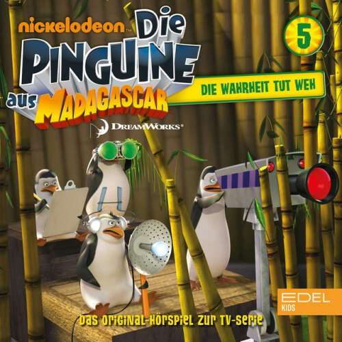 Cover von Die Pinguine aus Madagascar - Folge 5: Die Wahrheit tut weh (Das Original-Hörspiel zur TV-Serie)