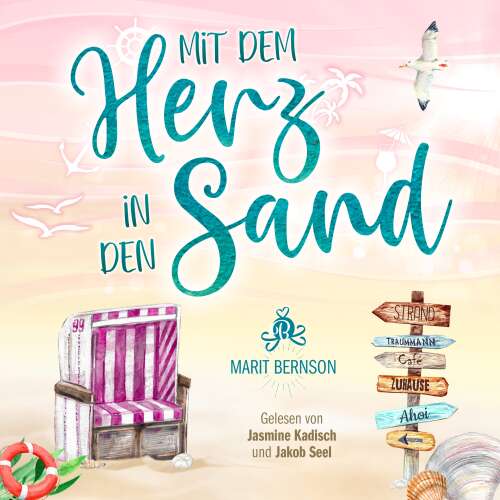 Cover von Marit Bernson - Strandkorbwunder - Band 7 - Mit dem Herz in den Sand