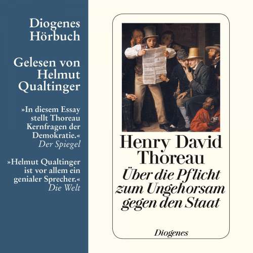Cover von Henry David Thoreau - Über die Pflicht zum Ungehorsam gegen den Staat