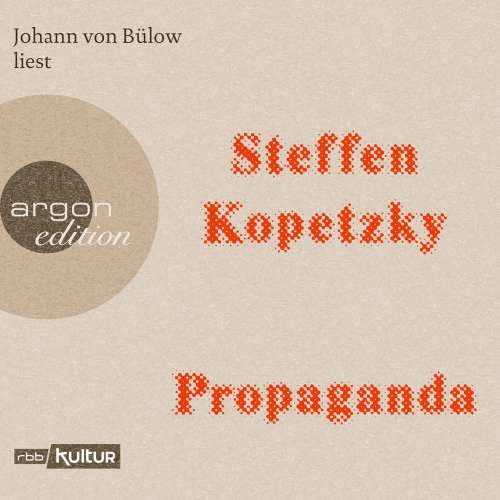 Cover von Steffen Kopetzky - Propaganda