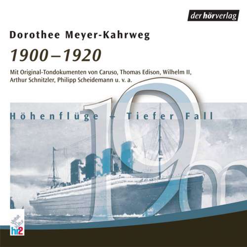 Cover von Dorothee Meyer-Kahrweg - 1900-1920 - Höhenflüge - Tiefer Fall