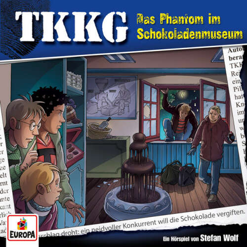 Cover von TKKG - 110/Das Phantom im Schokoladenmuseum