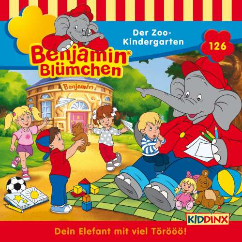 Cover von Benjamin Blümchen - Folge 126 - Der Zoo-Kindergarten