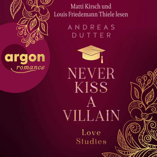 Cover von Andreas Dutter - Love Studies - Band 1 - Never Kiss a Villain