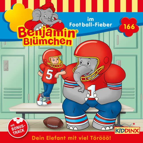 Cover - Benjamin Blümchen - Folge 166 - Im Football-Fieber