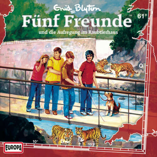 Cover von Fünf Freunde - 061/und die Aufregung im Raubtierhaus