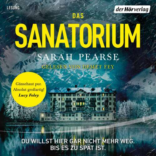 Cover von Sarah Pearse - Das Sanatorium