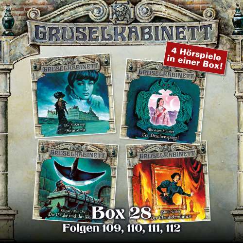 Cover von Gruselkabinett - Box 28 - Folgen 109, 110, 111, 112