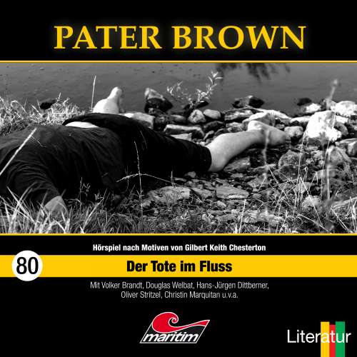 Cover von Pater Brown - Folge 80 - Der Tote im Fluss