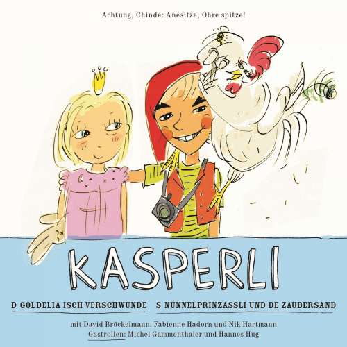 Cover von Kasperli - D Goldelia isch verschwunde / S Nünnelprinzässli und de Zaubersand