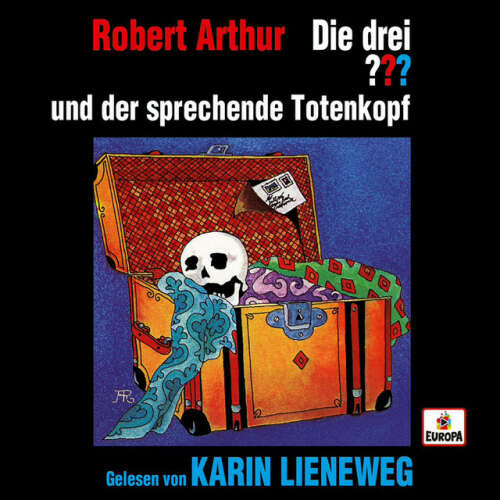 Cover von Die drei ??? - Karin Lieneweg liest...und der sprechende Totenkopf