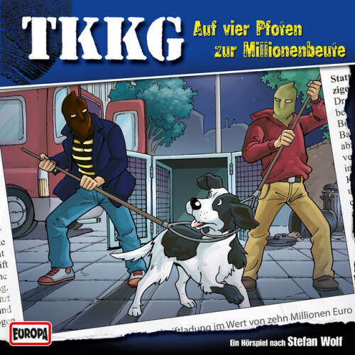 Cover von TKKG - 133/Auf vier Pfoten zur Millionenbeute