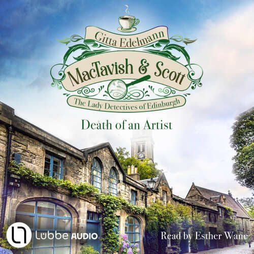Cover - Gitta Edelmann - Death of an Artist - MacTavish & Scott - The Lady Detectives of Edinburgh, Episode 3