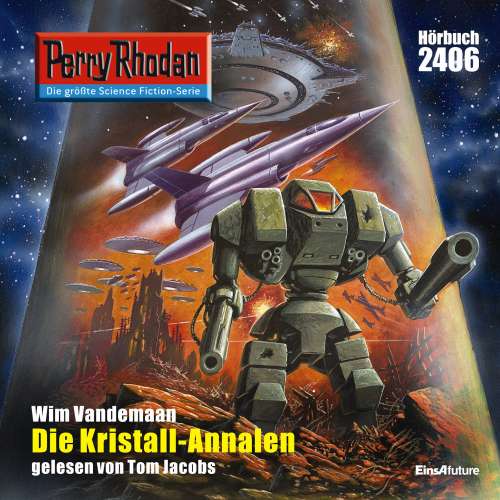 Cover von Wim Vandemaan - Perry Rhodan - Erstauflage 2406 - Die Kristall-Annalen