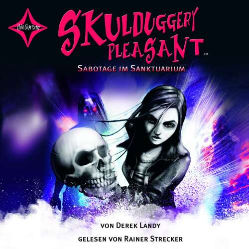 Cover von Derek Landy - Skulduggery Pleasant - Teil 4 - Sabotage im Sanktuarium