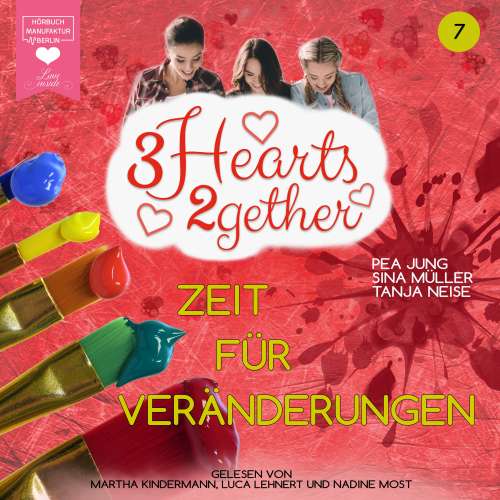 Cover von Pea Jung - 3hearts2gether - Band 7 - Zeit für Veränderungen