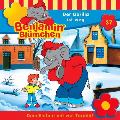 Cover von Benjamin Blümchen -  Folge 37 - Der Gorilla ist weg