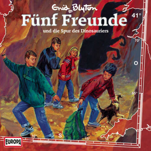 Cover von Fünf Freunde - 041/und die Spur des Dinosauriers